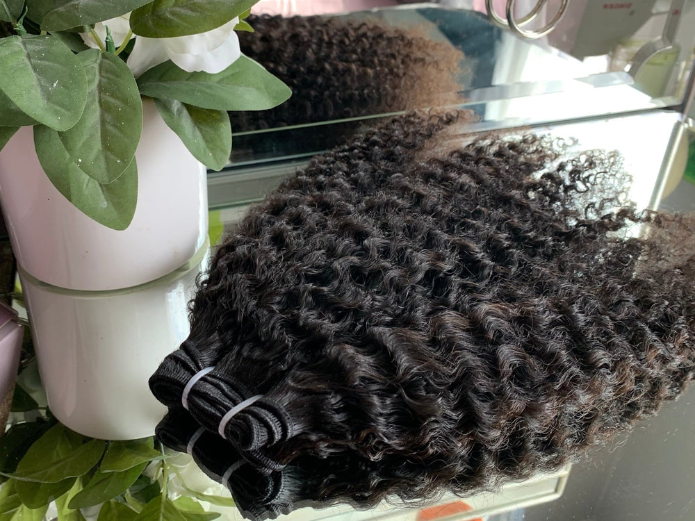 Silk Coils (4mm Curl) Clearance Lace & Bundles - Exxtended Image Hair Co